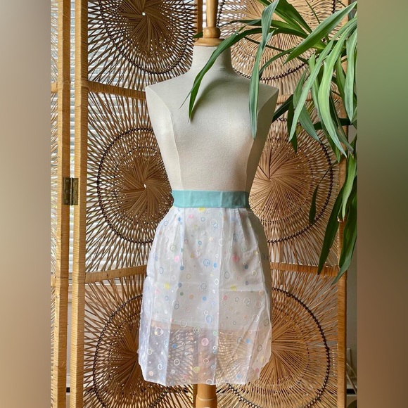 ✨ Sheer Vintage 50s Apron - Picture 1 of 3